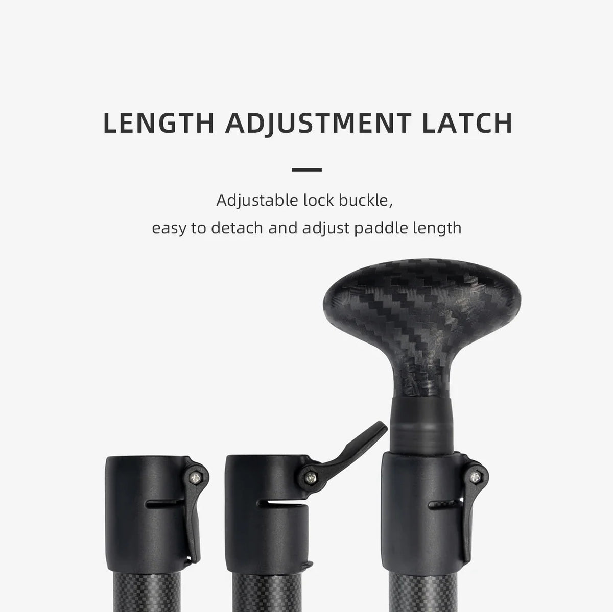 Adjustable Carbon SUP Paddle