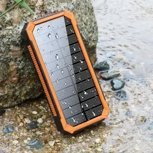 Solar Power Bank — Waterproof PD Fast Charging