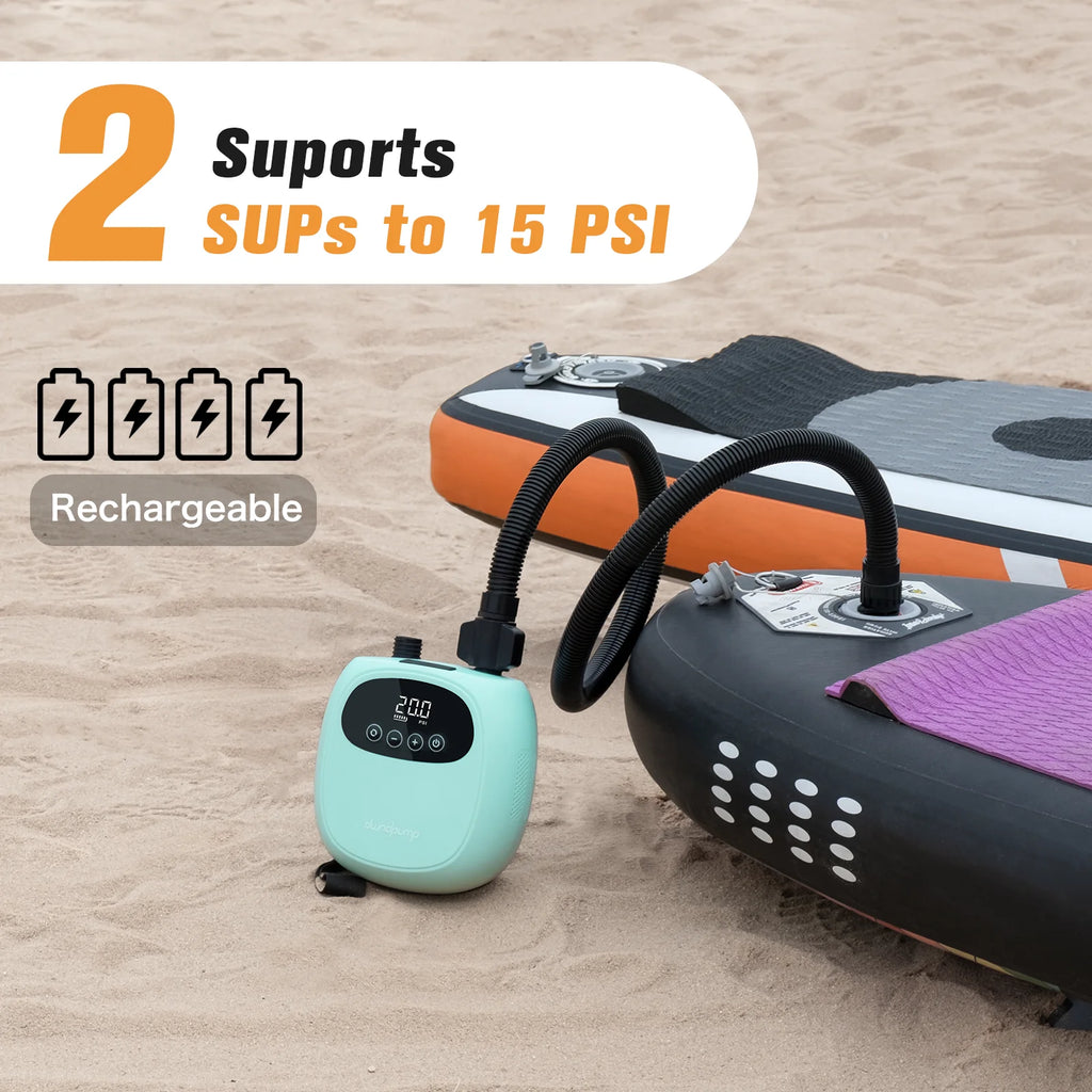 Electric SUP Pump — 20PSI Rechargeable