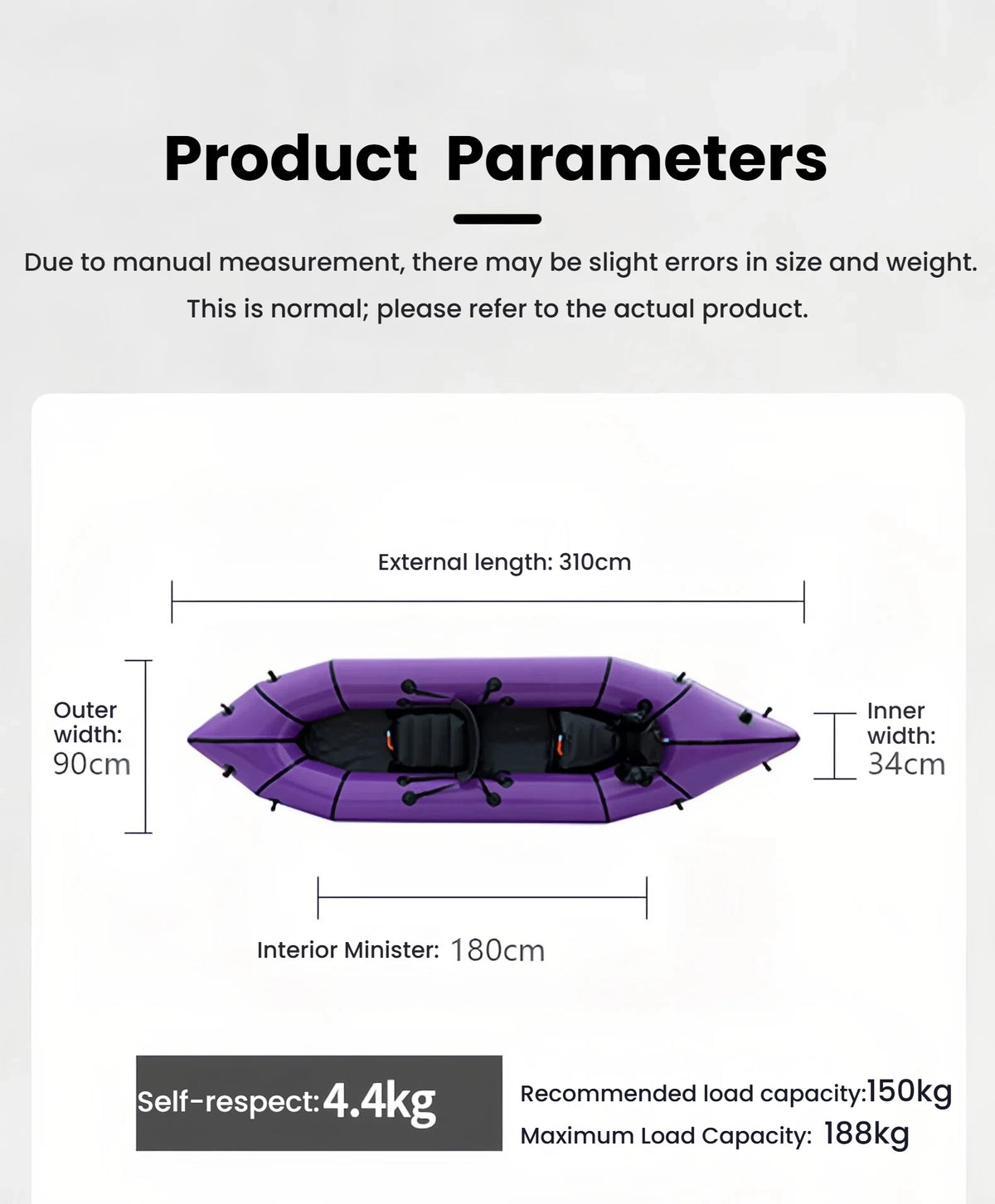 LST Adventurer 2-Person Inflatable Packraft