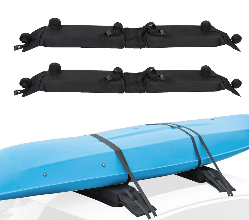 Soft Roof Rack Pads — Kayak & Surfboard Carrier