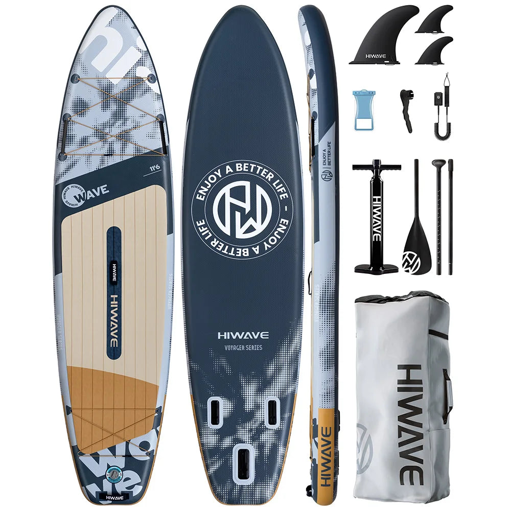 Hiwave Inflatable SUP — 11'6" x 35" x 6"