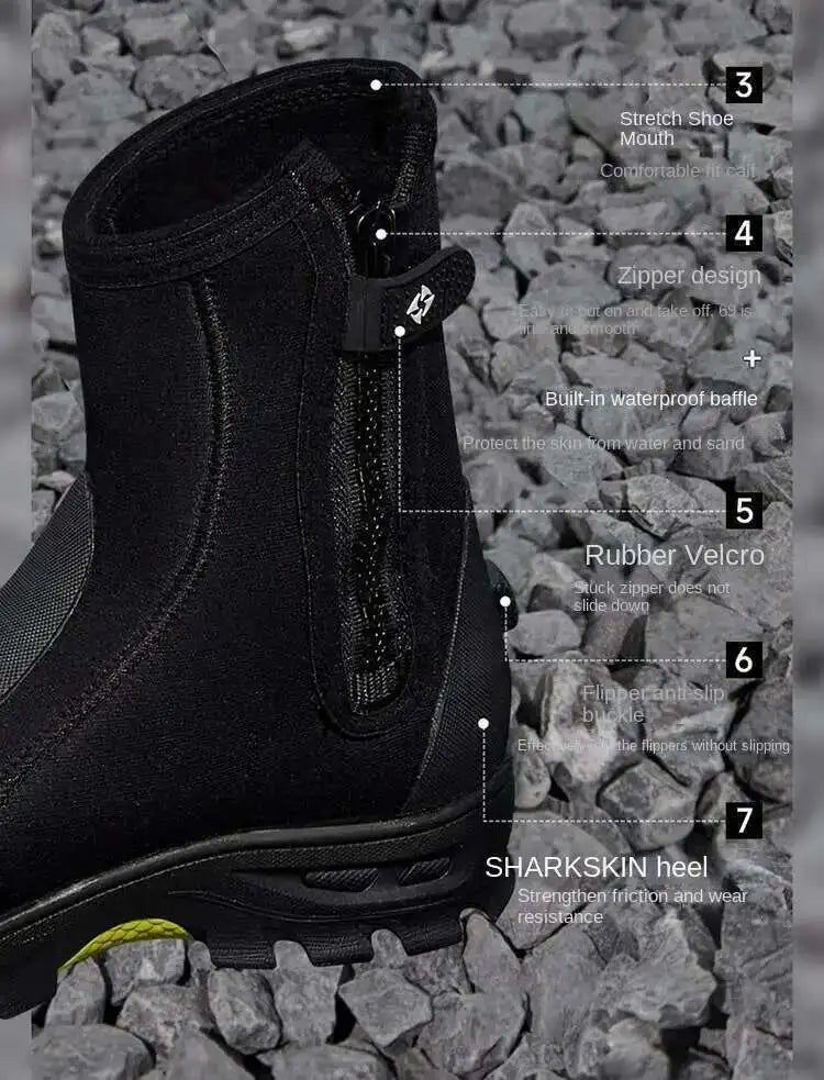 Neoprene Dive Boots — 5mm