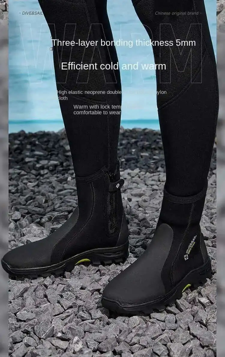 Neoprene Dive Boots — 5mm