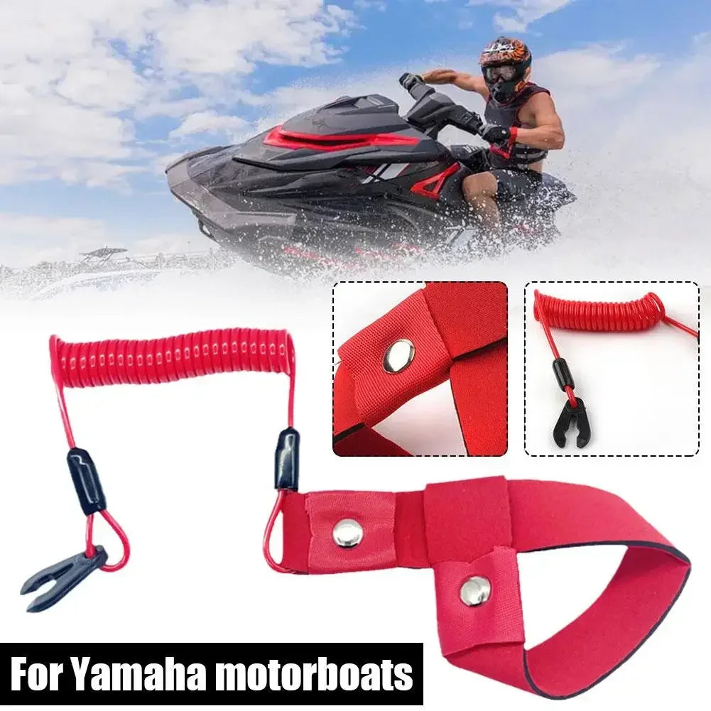 Jet Ski Safety Stop-Switch Lanyard