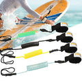 Coiled Surfboard Leash — SUP & Surf Ankle Strap