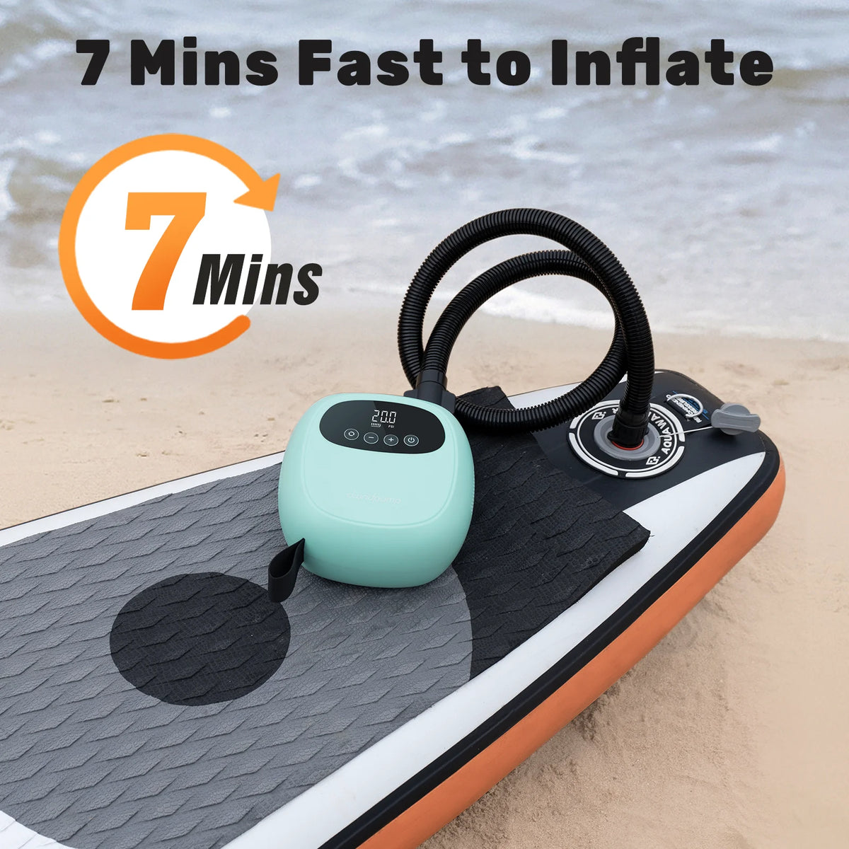 Electric SUP Pump — 20PSI Rechargeable